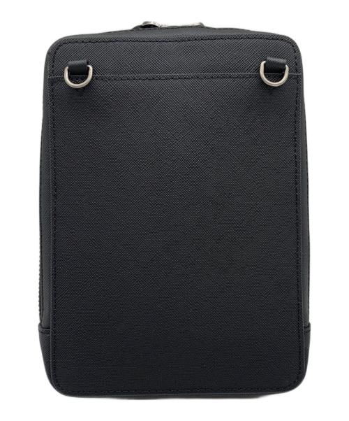 Evoon（エボーン）evoon (エボーン) みがるスマホポーチレザー ショルダーバッグ ブラックの古着・服飾アイテム