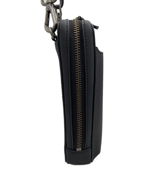 Evoon（エボーン）evoon (エボーン) みがるスマホポーチレザー ショルダーバッグ ブラックの古着・服飾アイテム