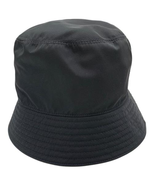 PRADA（プラダ）PRADA (プラダ) バケットハット ブラック サイズ:Sの古着・服飾アイテム