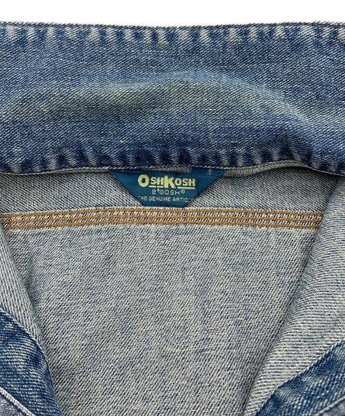 OSH KOSH（オシュコシュ）OSH KOSH (オシュコシュ) ジップアップデニムジャケット インディゴ サイズ:42の古着・服飾アイテム