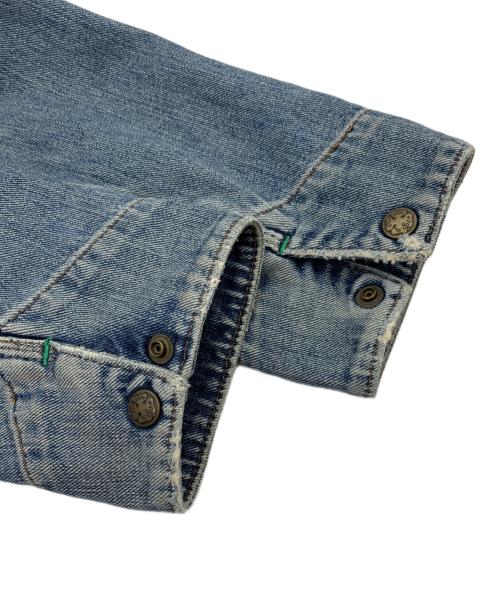 OSH KOSH（オシュコシュ）OSH KOSH (オシュコシュ) ジップアップデニムジャケット インディゴ サイズ:42の古着・服飾アイテム