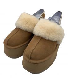 UGG（アグ）の古着「Funkette/ファンケット ムートンサンダル」｜ブラウン