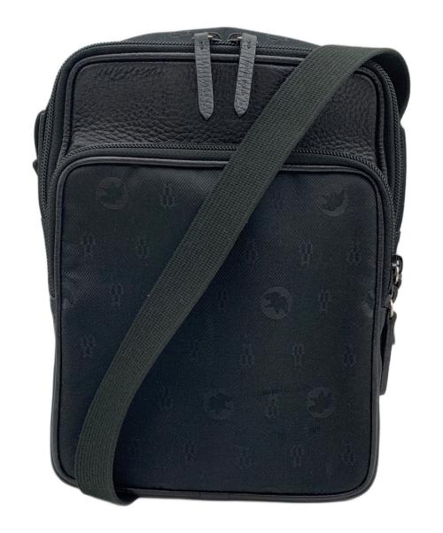 HUNTING WORLD（ハンティングワールド）HUNTING WORLD (ハンティングワールド) ショルダーバッグ ブラックの古着・服飾アイテム