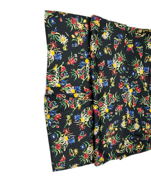 MACPHEE（マカフィー）MACPHEE (マカフィー) 長袖ワンピース ブラック×イエロー サイズ:36の古着・服飾アイテム