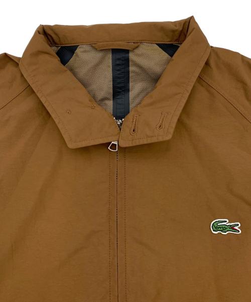 LACOSTE（ラコステ）LACOSTE (ラコステ) 2.5レイヤースイングトップジャケット ブラウン サイズ:Sの古着・服飾アイテム