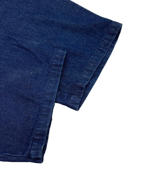 AVIREX（アヴィレックス）AVIREX (アヴィレックス) 半袖デニムつなぎ インディゴ サイズ:2XLの古着・服飾アイテム