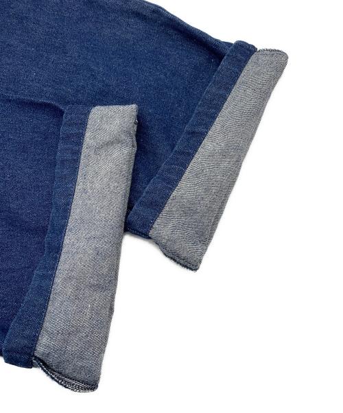 AVIREX（アヴィレックス）AVIREX (アヴィレックス) 半袖デニムつなぎ インディゴ サイズ:2XLの古着・服飾アイテム