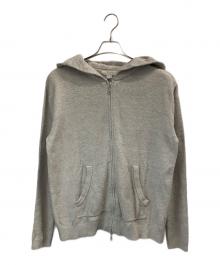 barefoot dreams（ベアフットドリームス）の古着「ジップパーカー」｜ベージュ