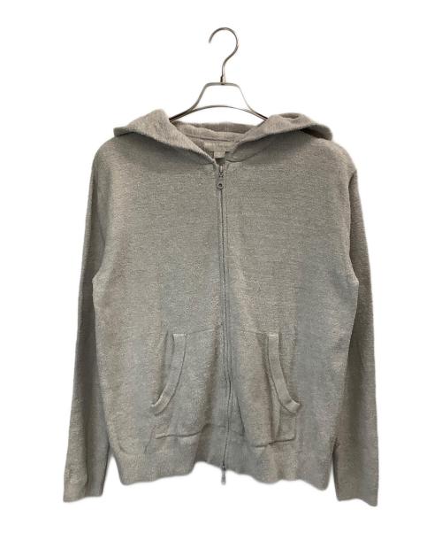 barefoot dreams（ベアフットドリームス）BAREFOOT DREAMS (ベアフットドリームス) ジップパーカー ベージュ サイズ:XLの古着・服飾アイテム