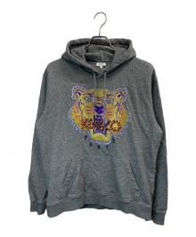 KENZO（ケンゾー）の古着「プルオーバーパーカー」｜グレー