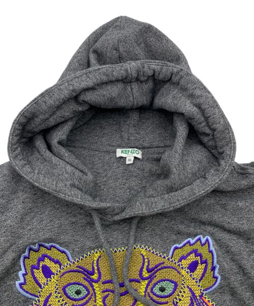 KENZO（ケンゾー）KENZO (ケンゾー) プルオーバーパーカー グレー サイズ:XLの古着・服飾アイテム