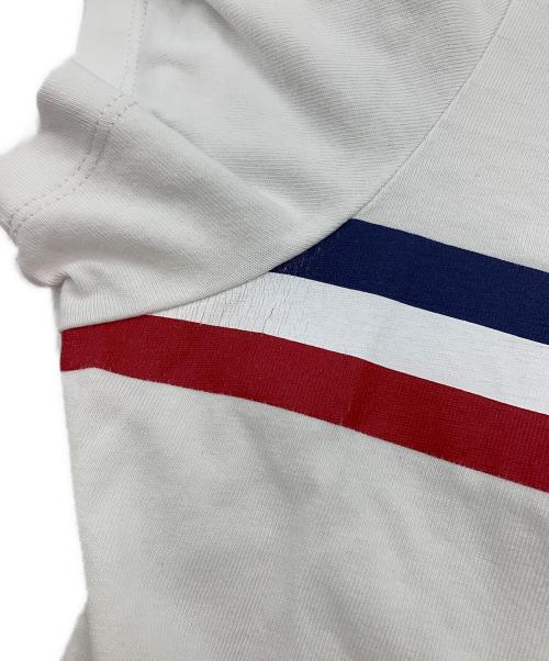 MONCLER（モンクレール）MONCLER (モンクレール) 半袖カットソー ホワイト サイズ:XLの古着・服飾アイテム