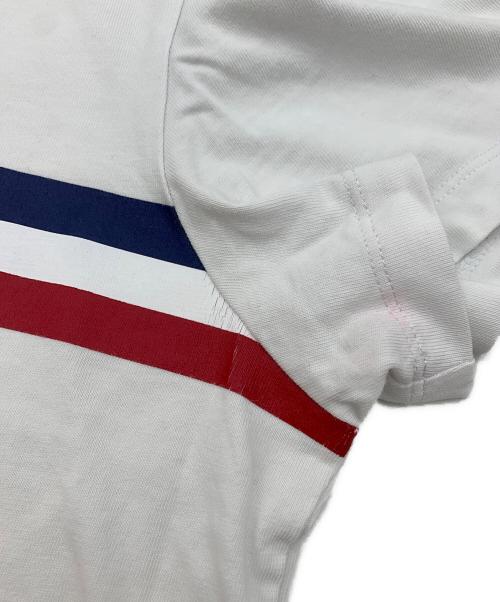 MONCLER（モンクレール）MONCLER (モンクレール) 半袖カットソー ホワイト サイズ:XLの古着・服飾アイテム