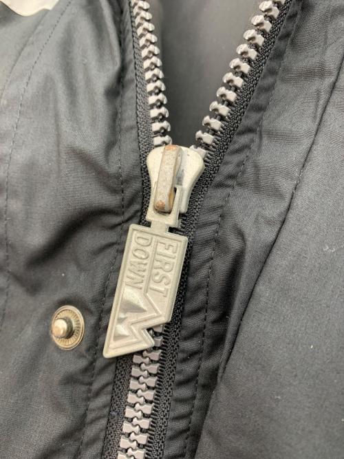 FIRST DOWN（ファーストダウン）FIRST DOWN (ファーストダウン) ダウンジャケット ブラック サイズ:Mの古着・服飾アイテム