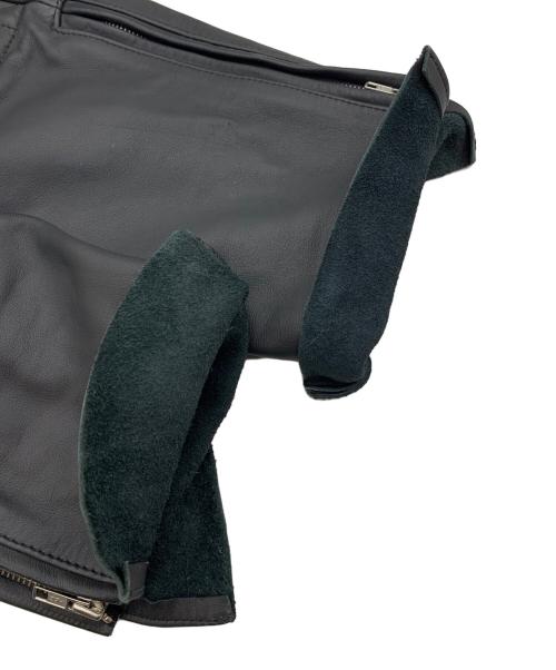 GREEDY（グリーディ）GREEDY (グリーディ) レザーパンツ ブラック サイズ:Mの古着・服飾アイテム