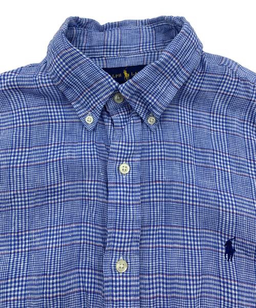 RALPH LAUREN（ラルフローレン）RALPH LAUREN (ラルフローレン) 長袖シャツ ネイビー サイズ:Lの古着・服飾アイテム