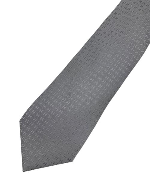 HERMES（エルメス）HERMES (エルメス) ネクタイ グレー サイズ:不明の古着・服飾アイテム