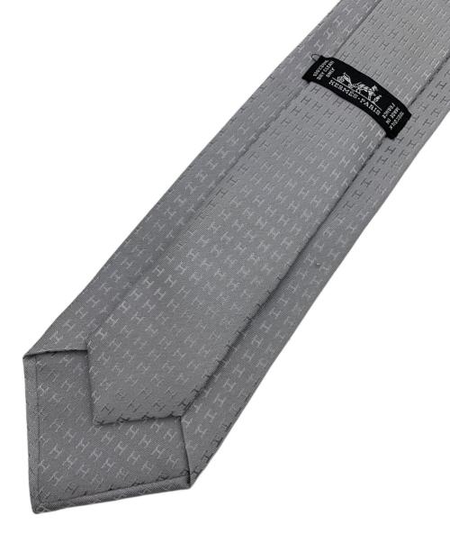HERMES（エルメス）HERMES (エルメス) ネクタイ グレー サイズ:不明の古着・服飾アイテム