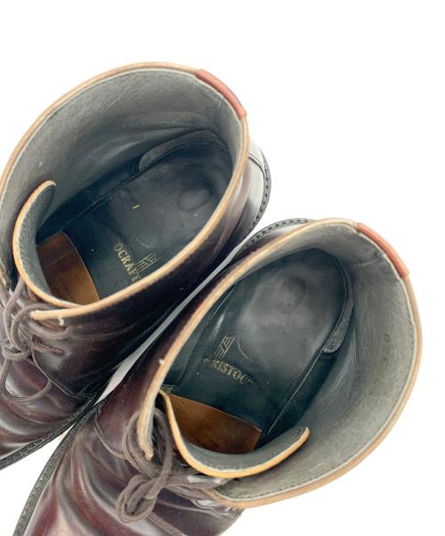 JOHNSTON&MURPHY（ジョンストン＆マーフィー）JOHNSTON&MURPHY (ジョンストン＆マーフィー) チャッカーブーツ ブラウン サイズ:6 1/2の古着・服飾アイテム