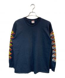 SUPREME（シュプリーム）の古着「長袖カットソー」｜ネイビー