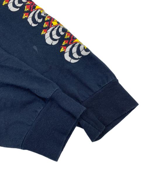 SUPREME（シュプリーム）SUPREME (シュプリーム) 長袖カットソー ネイビー サイズ:Mの古着・服飾アイテム