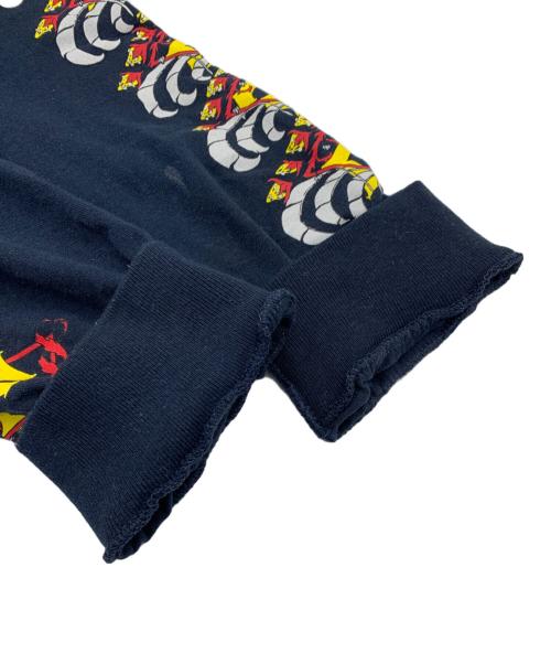 SUPREME（シュプリーム）SUPREME (シュプリーム) 長袖カットソー ネイビー サイズ:Mの古着・服飾アイテム