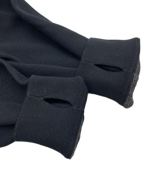 FRAMeWORK（フレームワーク）FRAMeWORK (フレームワーク) ジャガードロゴ SWEAT ブラック サイズ:記載なしの古着・服飾アイテム