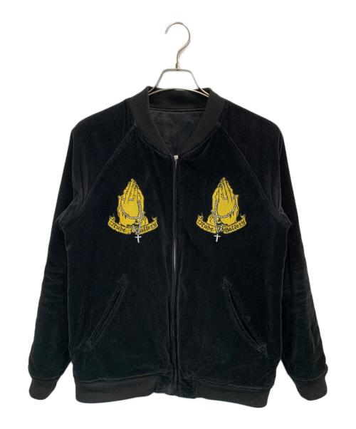 RUDE GALLERY（ルードギャラリー）RUDE GALLERY (ルードギャラリー) MARIA SOUVENIR JACKET ブラック サイズ:3の古着・服飾アイテム