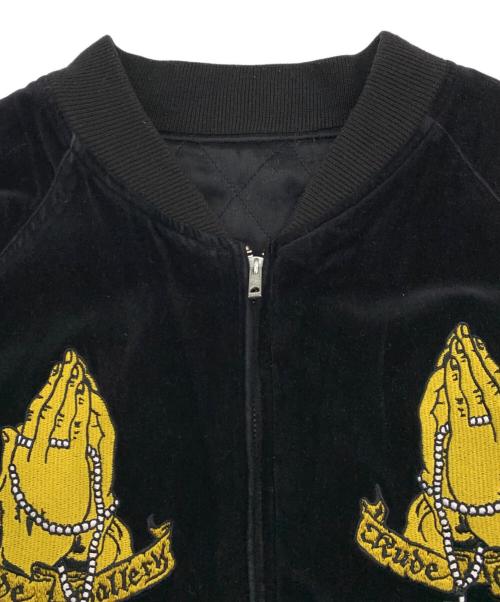RUDE GALLERY（ルードギャラリー）RUDE GALLERY (ルードギャラリー) MARIA SOUVENIR JACKET ブラック サイズ:3の古着・服飾アイテム