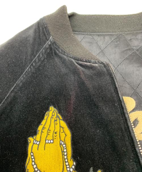 RUDE GALLERY（ルードギャラリー）RUDE GALLERY (ルードギャラリー) MARIA SOUVENIR JACKET ブラック サイズ:3の古着・服飾アイテム