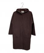 Lourmarinルールマラン）の古着「ロングカーディガン」｜ブラウン
