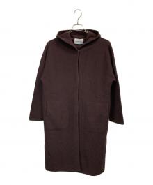 Lourmarin（ルールマラン）の古着「ロングカーディガン」｜ブラウン