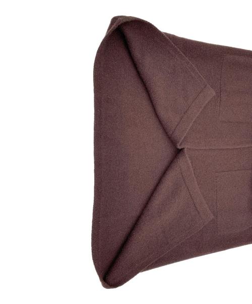 Lourmarin（ルールマラン）Lourmarin (ルールマラン) ロングカーディガン ブラウン サイズ:記載なしの古着・服飾アイテム