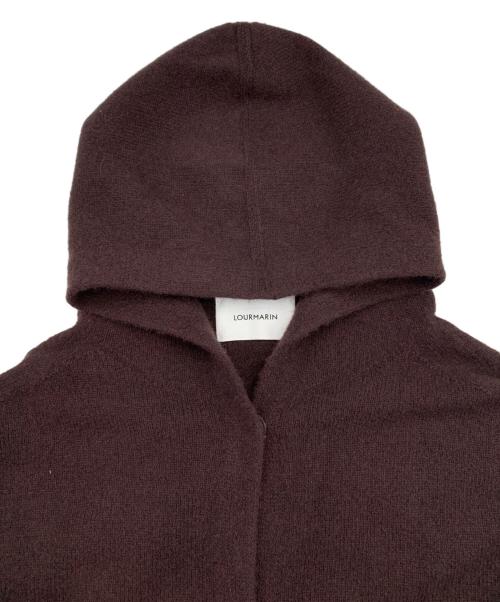 Lourmarin（ルールマラン）Lourmarin (ルールマラン) ロングカーディガン ブラウン サイズ:記載なしの古着・服飾アイテム