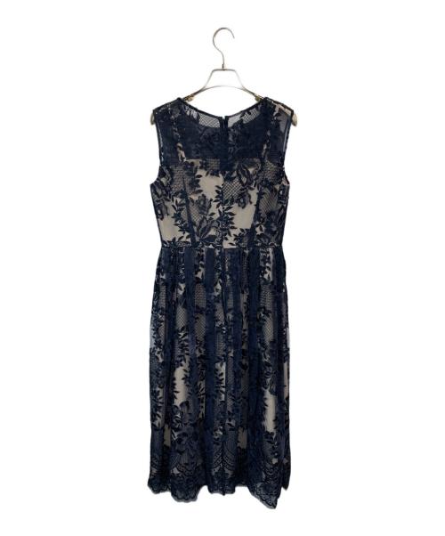 GRACE CONTINENTAL（グレースコンチネンタル）GRACE CONTINENTAL (グレースコンチネンタル) ノースリーブワンピース ネイビー サイズ:36の古着・服飾アイテム