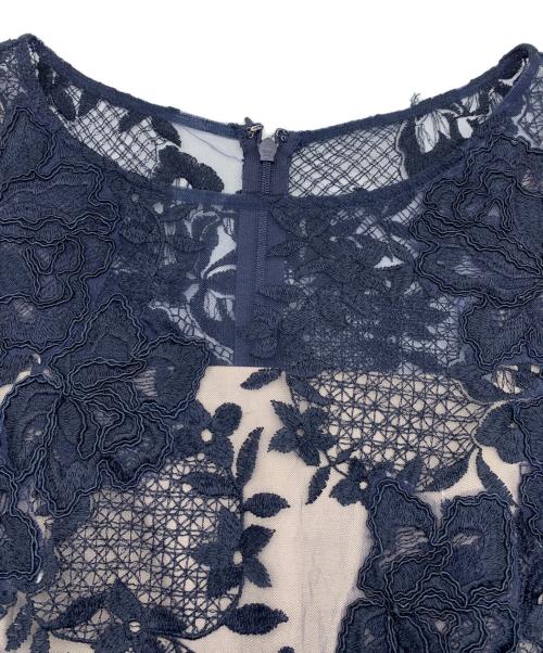 GRACE CONTINENTAL（グレースコンチネンタル）GRACE CONTINENTAL (グレースコンチネンタル) ノースリーブワンピース ネイビー サイズ:36の古着・服飾アイテム