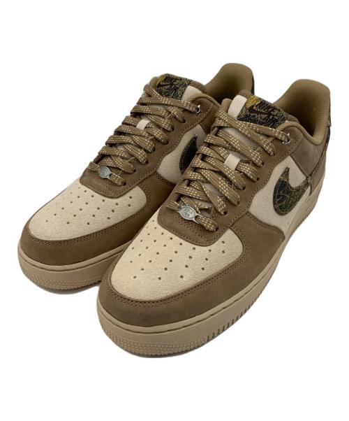 NIKE（ナイキ）NIKE (ナイキ) エアフォース 1 '07 リアルツリー ブラウン サイズ:27.5cmの古着・服飾アイテム