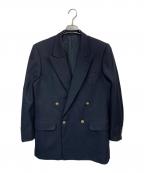 Burberry'sバーバリー）の古着「金釦ダブルブレザー」｜ネイビー