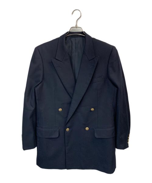 Burberry's（バーバリー）Burberry's (バーバリー) 金釦ダブルブレザー ネイビー サイズ: A7の古着・服飾アイテム