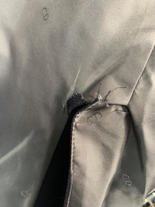 Christian Dior MONSIEUR（クリスチャンディオールムッシュ）Christian Dior MONSIEUR (クリスチャンディオールムッシュ) セットアップスーツ ネイビー サイズ: A7の古着・服飾アイテム