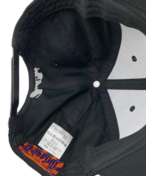 BUDS POOL（バッズプール）BUDS POOL (バッズプール) キャップ ブラックの古着・服飾アイテム