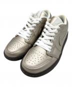 NIKEナイキ）の古着「WMNS AIR JORDAN 1 LOW SE」｜ゴールド