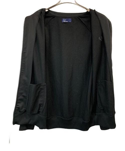 FRED PERRY（フレッドペリー）FRED PERRY (フレッドペリー) トラックジャケット ブラック サイズ:XLの古着・服飾アイテム