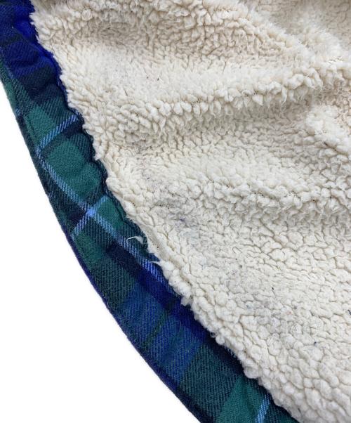 LAND'S END（ランズエンド）LAND'S END (ランズエンド) シャツジャケット ブルー×グリーン サイズ:Lの古着・服飾アイテム