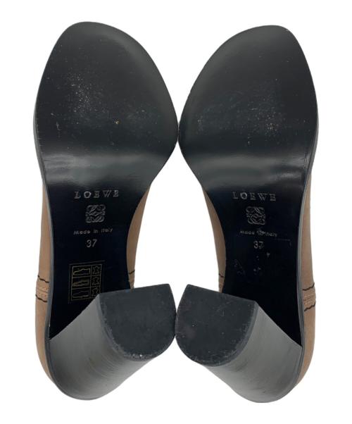 LOEWE（ロエベ）LOEWE (ロエベ) パンプス ブラウン サイズ:37の古着・服飾アイテム
