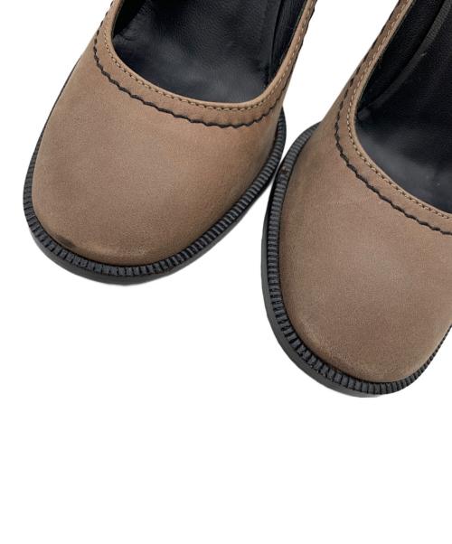 LOEWE（ロエベ）LOEWE (ロエベ) パンプス ブラウン サイズ:37の古着・服飾アイテム