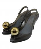 Vivienne Westwood×melissaヴィヴィアンウエストウッド×メリッサ）の古着「パンプス」｜グレー
