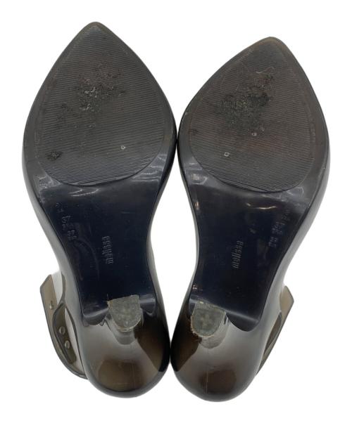 Vivienne Westwood（ヴィヴィアンウエストウッド）Vivienne Westwood (ヴィヴィアンウエストウッド) melissa (メリッサ) パンプス グレー サイズ:USA8の古着・服飾アイテム