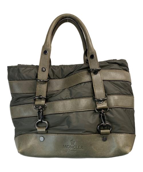 MONCLER  a PORTER（モンクレール）MONCLER  a PORTER (モンクレール) 2WAYバッグ グリーンの古着・服飾アイテム