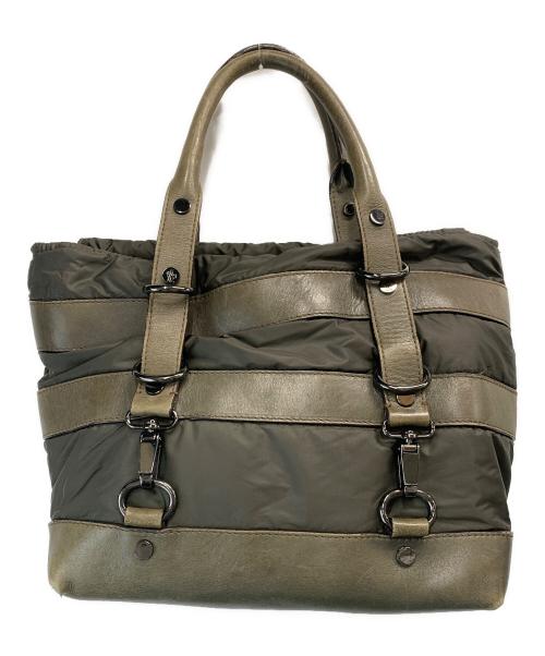 MONCLER  a PORTER（モンクレール）MONCLER  a PORTER (モンクレール) 2WAYバッグ グリーンの古着・服飾アイテム